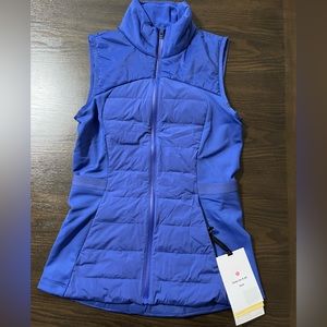 Lululemon Down for it all vest(blue)